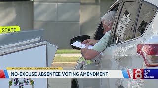 Connecticut voters to decide on absentee ballot amendment [upl. by Ateerys540]