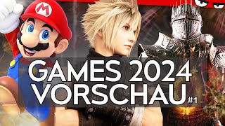 DAS erscheint ALLES 2024  Die große GamingJahresvorschau 2024 12 [upl. by Marcia535]