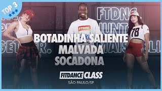 TOP 3  Botadinha Saliente  Malvada  Socadona  FitDance Coreografia  Dance Video [upl. by Ientruoc611]