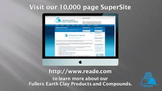 Fullers Earth Clay  Attapulgite  Montmorillonite Powder from Reade [upl. by Sher]