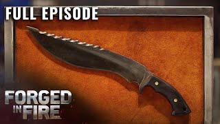 Forged in Fire Recreating INSANELY Complicated Blade From Memory S8 E16  Full Episode [upl. by Yeslek302]