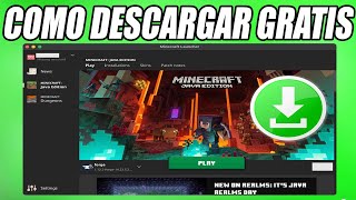 ✅COMO DESCARGAR E INSTALAR MINECRAFT JAVA GRATIS PARA PC 2024  MINECRAFT ULTIMA VERSION GRATIS [upl. by Cyd]