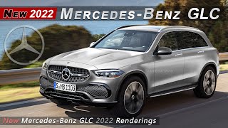 AllNew MercedesBenz GLC 2022 X254 Redesign  Modern Look Rendered as 2023 Model [upl. by Atiuqcir]