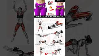 How To Get Rid of HIP DIPS Workout By Power Workout 4D [upl. by Hsirrehc]