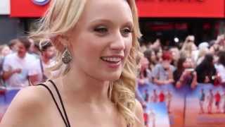 Emily Berrington Interview  The Inbetweeners 2 Premiere [upl. by Euton]