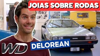 JOIAS SOBRE RODAS  O SONHO  DELOREAN DMC 12 [upl. by Ynavoj]