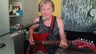 Michal Hromcik  Im Easy David Lee Roth and Steve Vai cover live [upl. by Sone878]