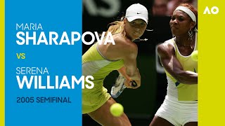 Maria Sharapova v Serena Williams Full Match  Australian Open 2005 Semifinal [upl. by Ennairrac]