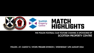 Pollok v St Cadocs  14th August 2024 [upl. by Ikilisav]