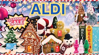 Aldi Christmas ClearanceWhats New at Aldi Aldi Pottery Barn Christmas Dupes [upl. by Aihtnic992]