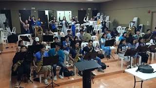 Katawan By Hagibis  BAGO City Marching Band practice [upl. by Duer]