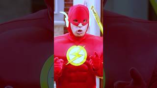 Sheldon and friends dressed as the Flash for party The Big Bang Theory S1E6 shorts movie funny [upl. by Anilecram]