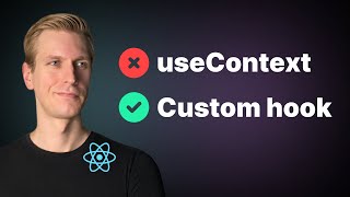 Why use a Custom Hook for React Context API instead of useContext  TypeScript [upl. by Oribella324]