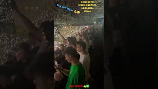 Concerto  Sfera Ebbasta ​⁠ Lunedì 24 giugno 2024  Stadio San Siro  Milano  Gol Italia  Sfera [upl. by Akitan247]