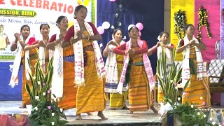 Women Dance Performance at Silver Jubilee Celebration Catholic Mission Bijni [upl. by Anahpos153]