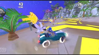 beach buggy racing 2  street slide event  time trial challenge gameplay  bbr2 [upl. by Eph]