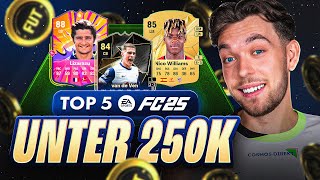 TOP 5 Spieler auf JEDER POSITION unter 250k Münzen  FC 25 [upl. by Airbmac]