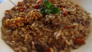 ARROZ MELOSO CON CARRILLADA IBERICA [upl. by Violante]