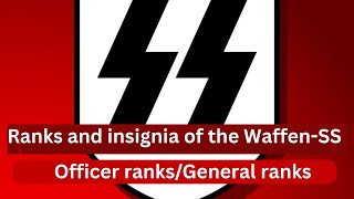 Ranks and insignia of the WaffenSS [upl. by Nitsur]