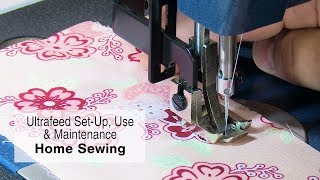 Home Sewing with a Sailrite Ultrafeed Sewing Machine [upl. by Nelle]