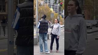 The girl opened her mouth the man stuffed her 😱 majorboy44 shortvideo facts prank funny fyp [upl. by Calondra]