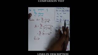 1n4912 Comparison test Converges Infinite series maths [upl. by Naek]