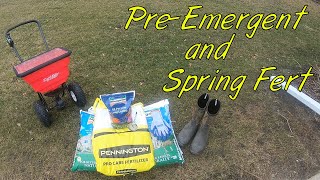 PreEmergent and Spring Lawn Fertilizer [upl. by Boothe521]