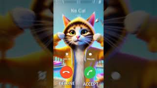 📞🐱 John Cat is calling Will you accept or decline this VIP call 🐾✨ viralcats FunnyCall kecat [upl. by Hamer]