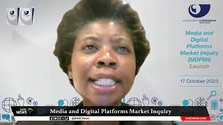 Media and Digital Platforms Market Inquiry Launch [upl. by Oflodor]