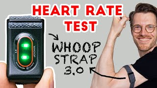 Whoop Strap 30 Review Scientific Heart Rate Test 2021 [upl. by Ahser]