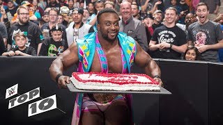 Outrageous birthday bashes WWE Top 10 March 4 2019 [upl. by Ahsenek]