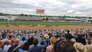 What it was like in the Crowd at Kentucky Derby 2022  Rich Strike Wins [upl. by Stalk]