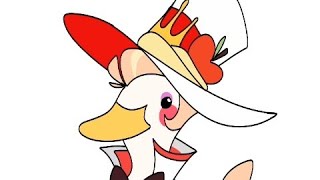 Lucifer duck dancing hazbin hotel animation [upl. by Anitsirhc]