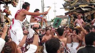 那須烏山「山あげ祭」ぶんぬき２０１３ [upl. by Obelia]