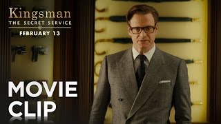 Kingsman The Secret Service  quotWeapons Cachequot Clip HD  20th Century FOX [upl. by Mikihisa]