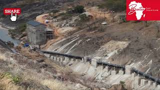 A new mini hydro power plant being constructed at Lake Mutirikwi [upl. by Feigin]