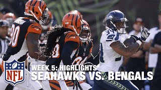 Seahawks vs Bengals  Week 5 Highlights  NFL [upl. by Maryly403]