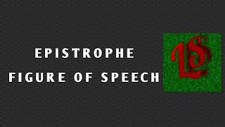 Epistrophe figure of speech [upl. by Shalom710]