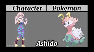 MY HERO ACADEMIA CHARACTERS AS POKEMON  MHA  2024  Rabbitplayz [upl. by Wallford]