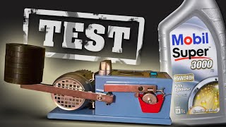 Mobil Super 3000 X1 5W40 Engine oil test Piotr Tester [upl. by Aekahs]