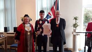 BRITISH CITIZENSHIP CEREMONY  THE ROYAL BOROUGH OF WINDSORampMAIDENHEAD  19042016 [upl. by Shayne]