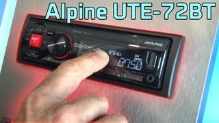 Alpine UTE72BT  günstiges Autoradio I Produktberatung I ARS24 [upl. by Arber366]