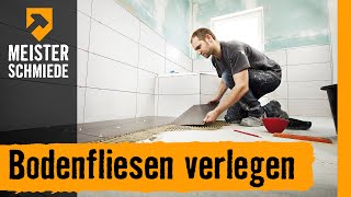 Bodenfliesen verlegen  HORNBACH Meisterschmiede [upl. by Three]