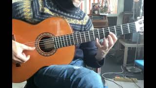 Tremolo Malaguena de Lecuona by Paco de Lucia  Tutorial [upl. by Alehcim]