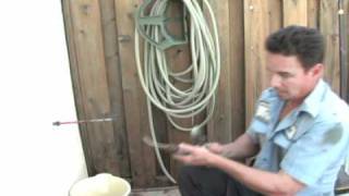 Part 2 How to change a hose Bib Sweating off the spout [upl. by Nwahc]