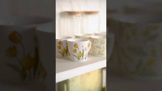 New Floral Ceramic Tea Cups amp Mugs from Nestasia  Elevate Your Sip shorts [upl. by Cocke]