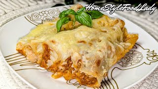 Perfect Cannelloni  Delicious Italian Pasta  Buon Appettito [upl. by Durstin]