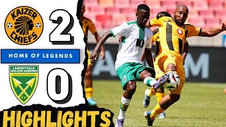 Kaizer Chiefs vs Golden Arrows Highlights  Home of Legenda Cup [upl. by Einra454]