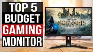 TOP 5 Best Budget Gaming Monitor 2023 [upl. by Maupin]