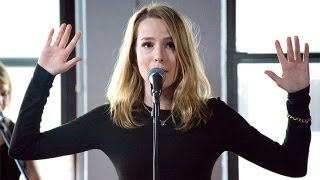 Bridgit Mendler  quotReady Or Notquot LIVE at Billboard Tastemakers Session [upl. by Flaherty574]